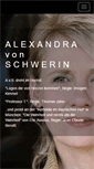 Mobile Screenshot of alexandra-von-schwerin.de
